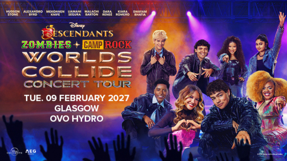 Disney Descendants, ZOMBIES & Camp Rock: Worlds Collide Concert Tour