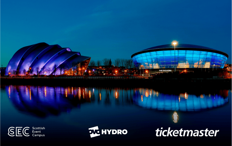 Gift card for the Scottish Event Campus from Ticketmaster.
