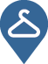 Cloakroom icon.