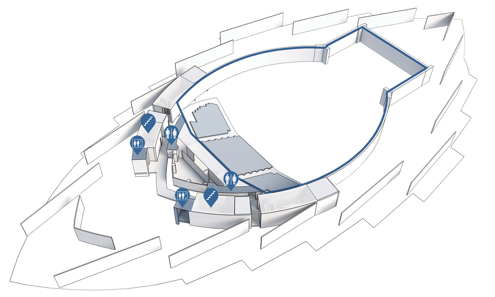 SEC Armadillo Third Level Floorplan.