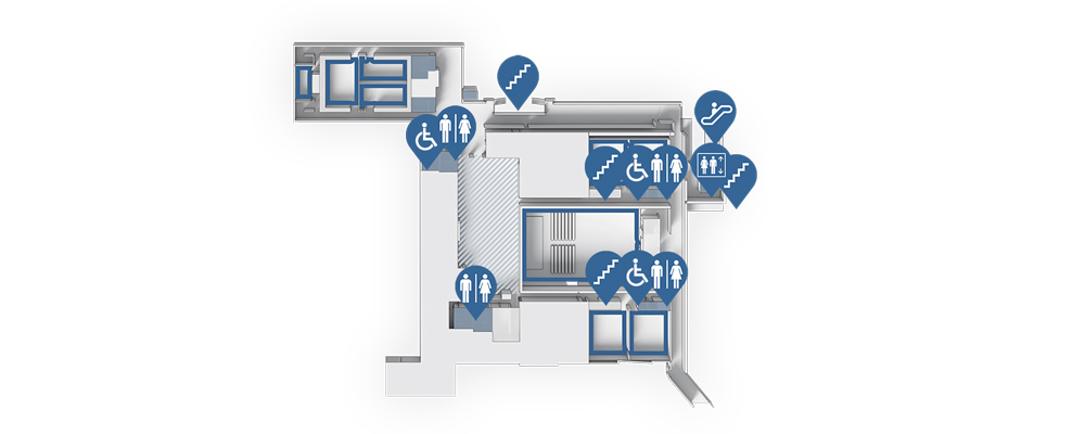 SEC Centre First Level Floorplan.